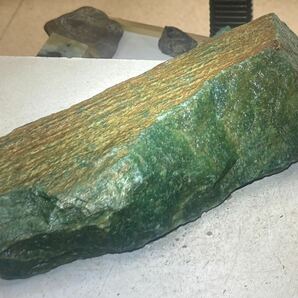 インド産超巨石天然アベンチュリン原石2.28kg［インド翡翠］の画像3