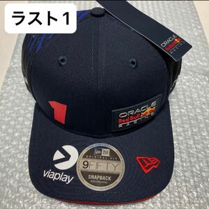 新品 2023 オラクル レッドブル レーシング マックス フェルスタッペン NEW ERA 9FIFTY プレカーブ キャップ