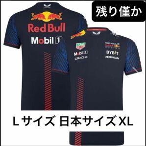 新品未開封 2023 オラクル レッドブル レーシング ホンダ レプリカ チーム Tシャツ サイズL 日本サイズXL 正規品