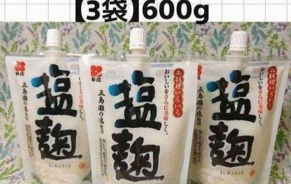 【600g】塩麹 (国産・五島灘の塩使用)