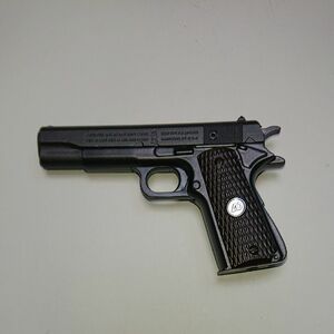 M1911A1 ミニピストルライター ガバメント トランク型ケース付き GUN 銃 ミリタリー ガス注入式ターボライター 