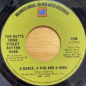 THE WATTS 103RD STREET RHYTHM BAND DO YOUR THING / A DANCE, A KISS AND A SONG 45's 7インチ