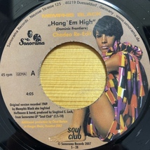 MEMPHIS BLACK / HONEY DRIPPERS & THE PEGALO SINGERS HANG' EM HIGH / WORK SONG (RE-EDITS) 45's 7インチ_画像1