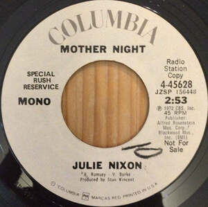 MOTHER NIGHT SCUFFLE / JULIE NIXON 45's 7インチ ②