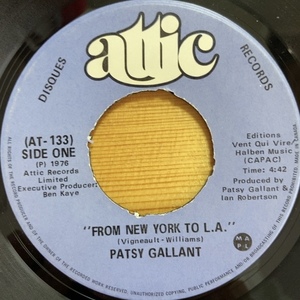 PATSY GALLANT ARE YOU READY FOR LOVE / ANGIE 45's 7インチ