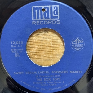 THE BOX TOPS SWEET CREAM LADIES, FORWARD MARCH / I SEE ONLY 45's 7インチ