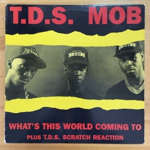 T.D.S. MOB WHAT'S THIS WORLD COMING TO / T.D.S. SCRATCH REACTION 12インチ シングル