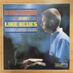 DON RANDI TRIO FEELIN' LIKE BLUES (RE) LP