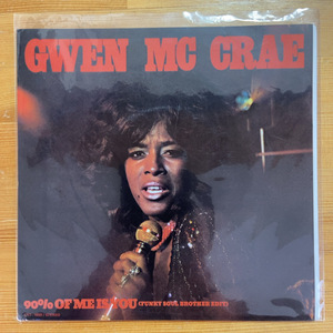 GWEN MCCRAE 90% OF ME IS YOU (RE) 45's 7インチ