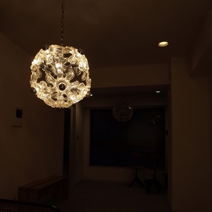  ムラノグラス イタリア ムラーノ ミッドセンチュリー シャンデリア スプートニク アンティーク ビンテージ Italy Murano Chandelier 1960sの画像7