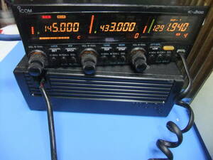  Icom made valuable goods * Triple band high power machine 144|430|1200MHz IC-Δ100D operation verification junk A