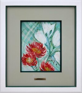 Art hand Auction Keio Nishimura Flower oil painting [authenticity guaranteed] Painting - Hokkaido Gallery, painting, oil painting, still life painting