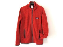 ★patagonia パタゴニア 　フルジップ 　ジャケット　メンズ　サイズXS　　ベターセーター　フリース 　レッド　 ★_画像1