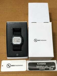 G-SHOCK x UCS 宇野薫商店 x fragment トリプルコラボ DW-5600 新品未使用品 UCS10周年記念