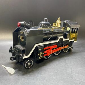 ジャンク プレオロコ C58 蒸気機関車 レトロ 機関車 玩具 動作不良 トレーン 水蒸気 サウンド 汽笛 約30cm 稀少 レア 現状品 箱無し