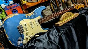 ◎Vintage Reproduction Relic Custom Vintage Faded LakePracid Blue Stratocaster レリック ＆ エイジド VintageCapa VintageWier◎