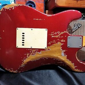 ◎Vintage Reproduction Relic Custom Vintage CandyAppleRed Stratocaster レリック ＆ エイジド VintageCapa VintageWier◎の画像7