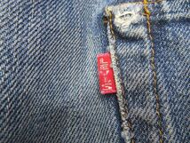 【ビンテージ】97年3月製造 米国製 LEVI'S/リーバイス 501XX W32 501-0003 555 バレンシア工場 検索用⇒ ジーンズ/Ｇパン/ダメージ/E0324_画像5