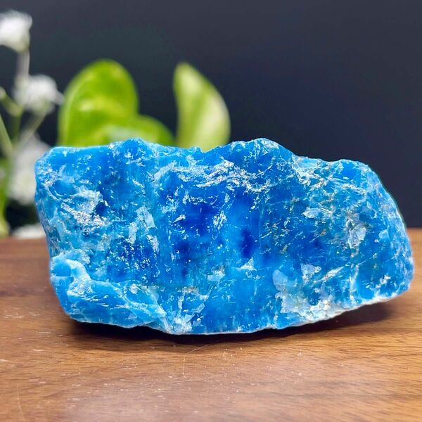 【美品】 ブルーアパタイト　燐灰石　原石　鉱物標本　天然石　60