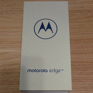 motorola edge 40 6.55インチ メモリー8GB ストレージ256GB イクリプスブラック