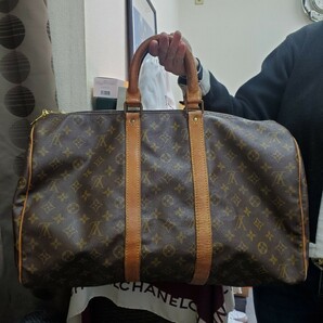 LOUIS VUITTON ルイヴィトン モノグラム ボストンバッグキーポル45の画像1