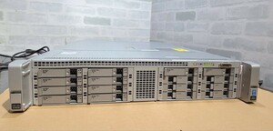 [ used operation goods ] tube 1Z44 CISCO UCS C240 M4 server / XEON E5-2620V3 HDD less,HDD mount have, memory 32GB(16GBx2 sheets ) Bios screen verification OK