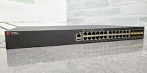 【現状品】管1Z125 Brocade ICX 7250-24P イーサネットスイッチ 通電OK _画像1