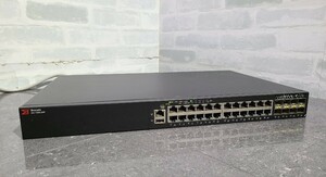 【現状品】管1Z115 Brocade ICX 7250-24P イーサネットスイッチ 通電OK 