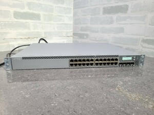 【現状品】管1Z2 juniper EX3300 Ethernet Switch EX3300-24T イーサネットスイッチ　通電OK 