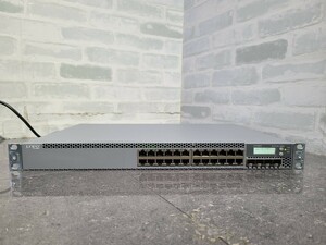 【現状品】管1Z3 juniper EX3300 Ethernet Switch EX3300-24T イーサネットスイッチ　通電OK 