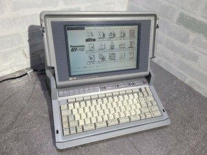 【現状品】管1Z137 Panasonic パーソナルワードプロセッサ FW-U1P609 通電OK 動作未確認