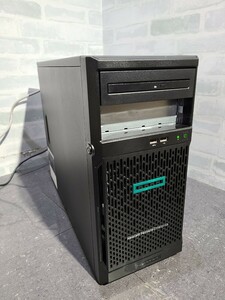 【現状品】管1Z130 HPE ProLiant ML30 Gen10 サーバー CPU Xeon E-2234 Bios起動OK HDD無し、HDDマウント無し、メモリー16GB×2枚 