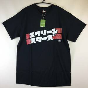 FREAK‘S STORE×SCREEN STARS フリークスストア×スクリーンスターズ　ロゴTシャツ ブラック Mサイズ 半袖