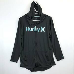 HURLEY ハーレー ラッシュパーカー ブラック Lサイズ UPF50 JPO02922