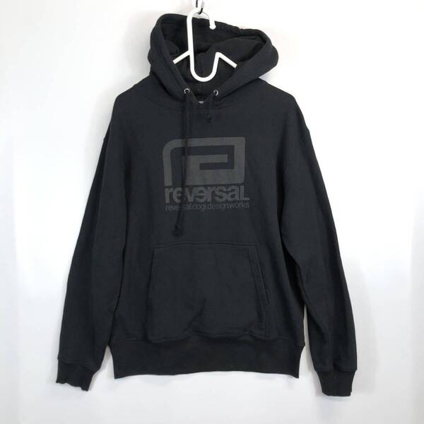 REVERSAL リバーサル rvddw スウェットパーカー ブラック Mサイズ