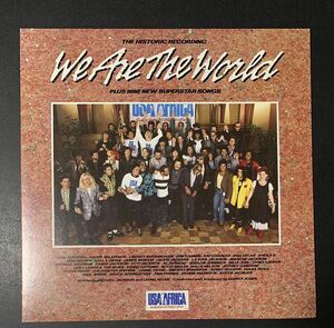 ★美盤/LP/国内盤/USA For Africa/We Are The World/28AP3020/Stereo, Gatefold/レコード