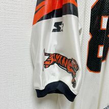 STARTER NFL Cincinnati Bengals シンシナティ ベンガルズ JEFF BLAKE ジェフ ブレイク レプリカユニフォーム サイズ52_画像3