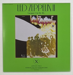 ◆LED ZEPPELIN/レッド・ツェッペリン◆LED ZEPPELIN II: LACQUER CUT BY RL(1CD)米国初回オリジナルRLカッティングマスター/プレス盤