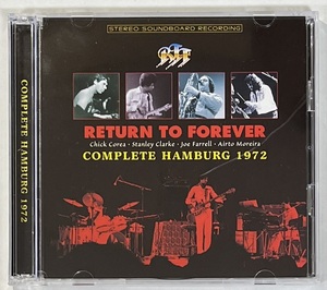 ◆RETURN TO FOREVER/リターン・トゥ・フォーエヴァー◆COMPLETE HAMBURG 1972(2CD)72年ハンブルグ/プレス盤