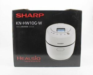 [ unused goods ]SHARP sharp KN-HW10G-W water none automatic cooking pot 