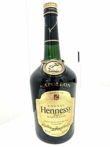 ZE661 古酒 Hennessy NAPOLEON BRAS DOR ヘネシー ナポレオン ブラスドール 700ml 金キャップ 未開栓 コニャック ブランデー ●60