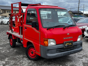 【諸費用コミ】返金保証included:2000 Subaru Sambar Truck 4WD 走行6千キロ 落札金額のみ