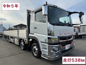 【諸費用コミ】:【下取も可能】Mitsubishi スーパーグレート 4軸低床 アルミブロック large size ボディ Isuzu UD New vehicle 未使用vehicle Q