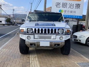 【諸費用コミ】:福岡■ 2005年 ハマー H2 6.0 4WD ベースグレード 2005年モデル サンルーフ 黒革シート ナビ TV