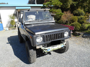 【諸費用コミ】:【車屋AZURE】★福島県発☆ 昭和62年 ジムニー 4WD