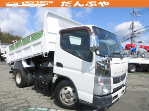 【諸費用コミ】:2014 MitsubishiFuso Canter 強化Dump truck 高床 ディーゼル 3tonne Shinmeiwa 4ナンバー Mitsubishi Fuso MT