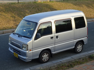 Vehicle inspection1995March迄 即納可 税金格安4ナンバー 2005 Subaru SambarVC Air conditioner Power steering 5MT 集中ロック Navigation ETC 全国納vehicle