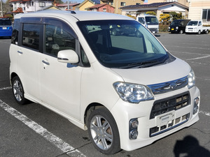 【諸費用コミ】返金保証付:★宮城発★タントエグゼ カスタム後期RS 4WD 車検2年付渡し・4WDターボ・パール