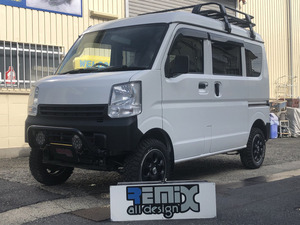 【諸費用コミ】:★埼玉県草加市発★ 平成28年 エブリイ PA ハイルーフ 4WD リフトアップ・4WD・カ