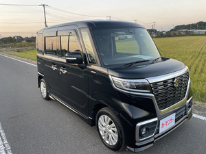 【諸費用コミ】:坂東市発★ 令和1年 スペーシアカスタム ハイブリッド(HYBRID) GS ハイブリッドGS